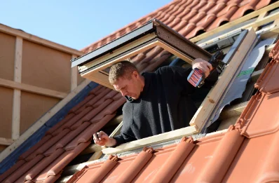 Pose de fenêtres de toit Velux à Garnay